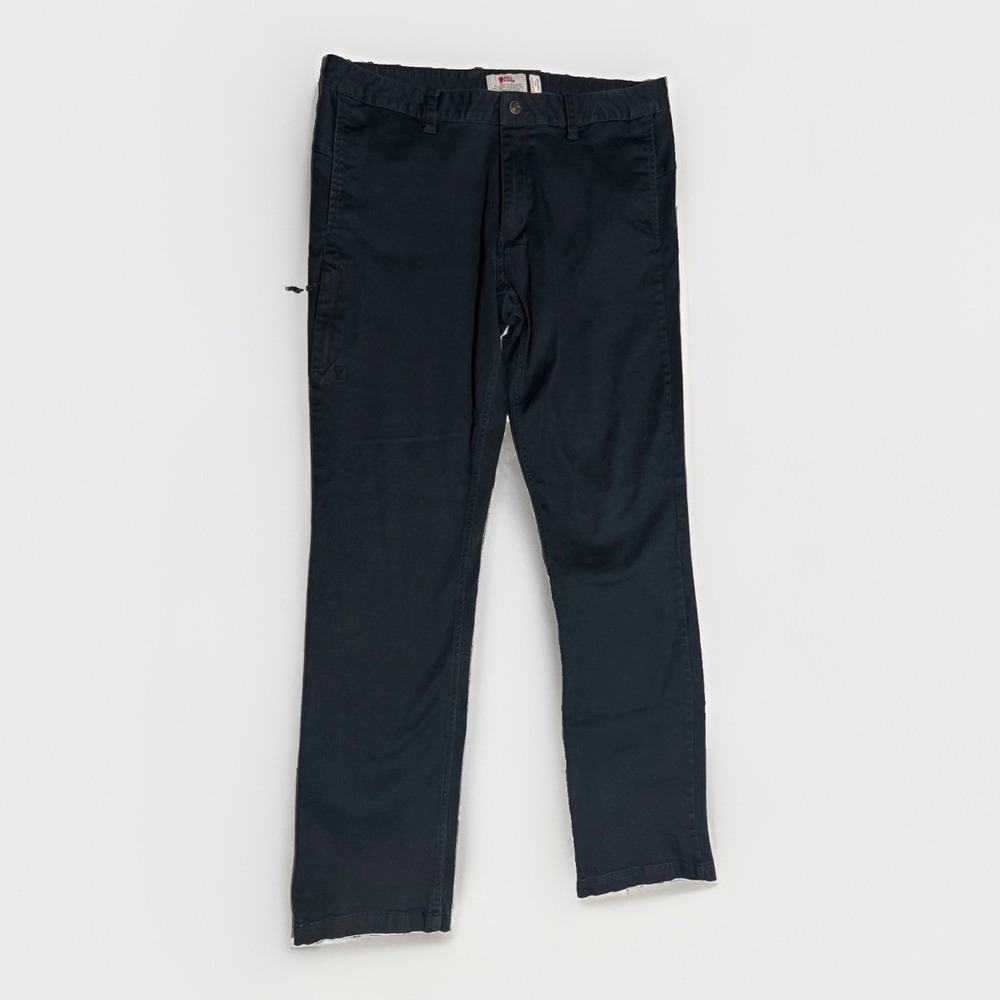 Fjallraven High Coast Stretch Trousers Mens Size 33x34 Black